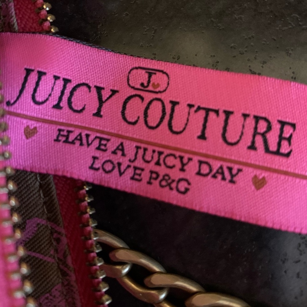 Vintage Juicy Couture Logo Baguette Y2K - Picture 12 of 13